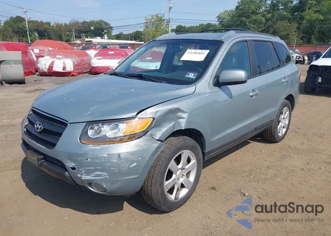 2007 Hyundai Santa Fe Limited/Se from USA, damaged, VIN 5NMSH13E97H096607